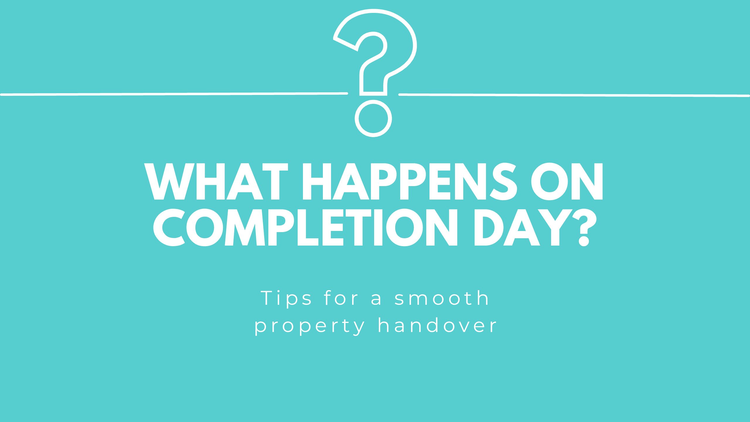 What Happens on Completion Day?